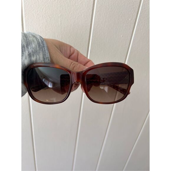 Tory Burch Oversized Gradient Sunglasses - Picture 11 of 12